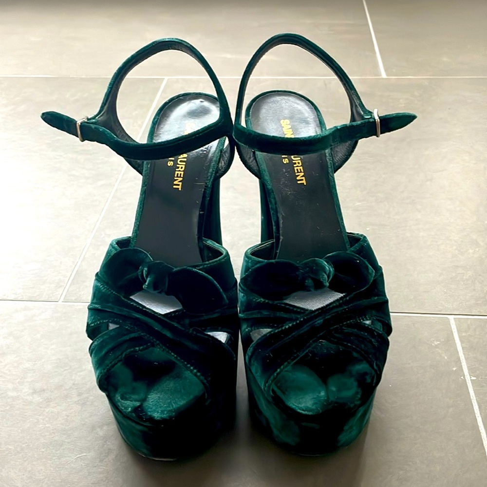 Saint Laurent Platform Heels
